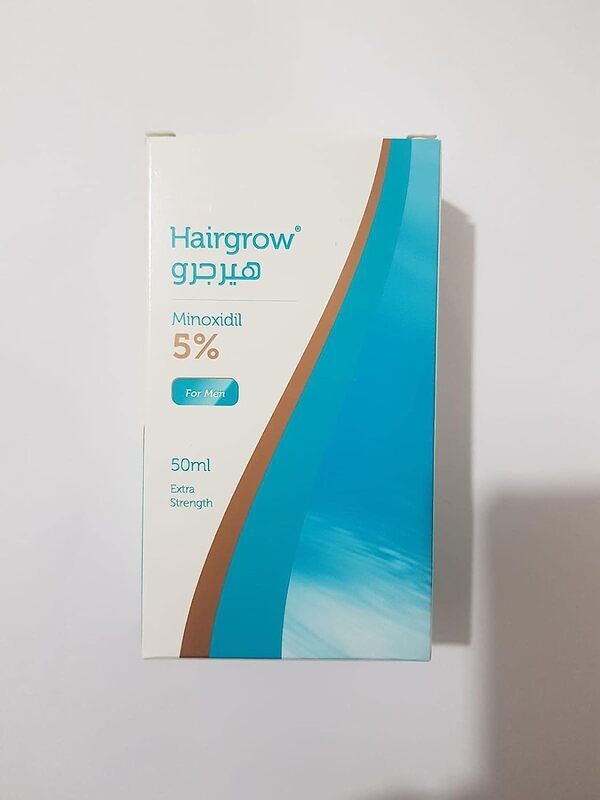 Dar Al Dawa Hairgrow 5% Minoxidil Hair Tonic for All Hair Types, 50ml