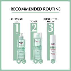 Eucerin DermoPurifyer Cleansing Gel for Blemish & Acne-Prone Skin, 200ml