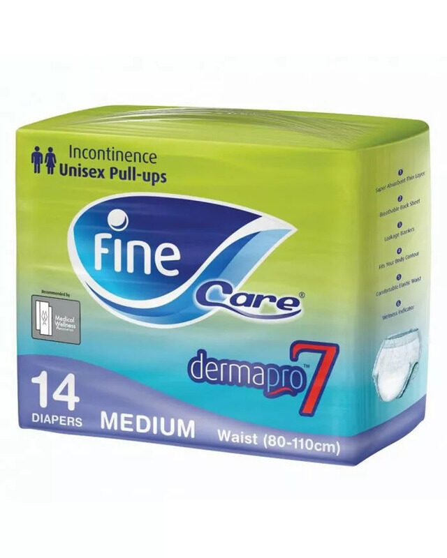 

Fine Care Heavy Pull Up Adult Diaper Unisex M 14S