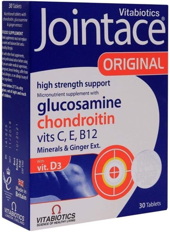 Vitabiotics Jointace with Glucosamine And Chondritn, 30 Tablets