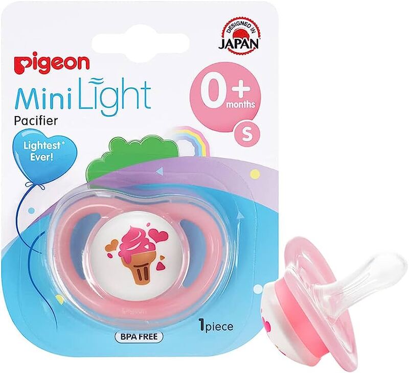 PIGEON MINILIGHT PACIFIER 0+ MONTHS 1PC 78458