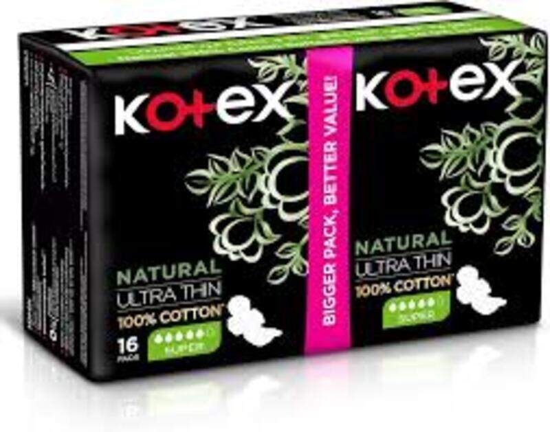 

Kotex Natural Ultra Thin Night 16S ( Kc448 )