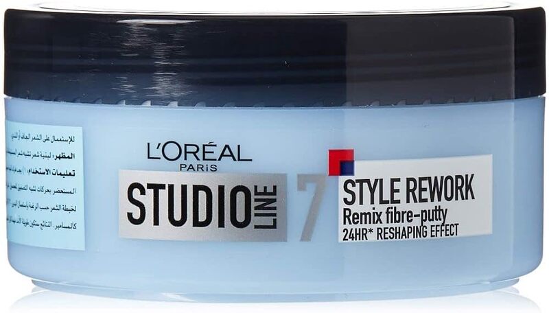 Loreal Studio Line Style Rework Remix Fibre Putty Jar 150 Ml