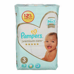 Pampers Premium Care Vp 3 62S