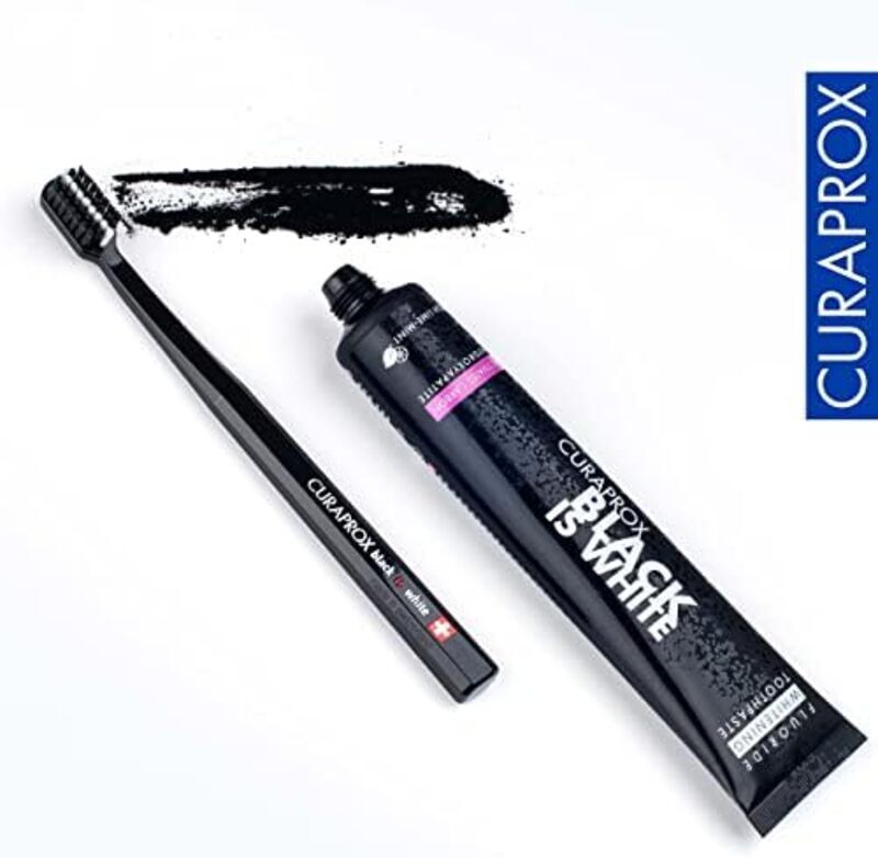 Curaprox Black Is White Toothpaste, 90ml