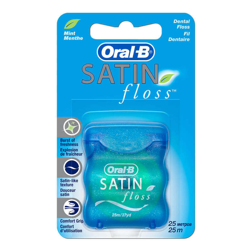 

Oral B Satin Floss Mint 12X25M