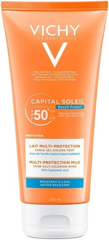 Vichy Capital Soleil Lait Multi-Protection SPF50, 200ml