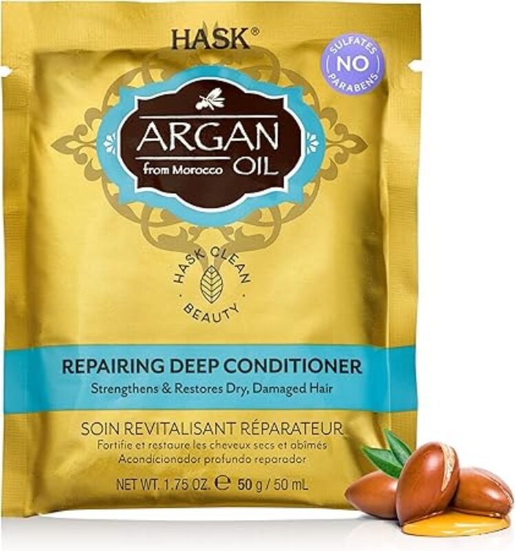 

HASK ARGAN OIL INTENSE DEEP CONDITIONING HAIR TREATMENT 50G