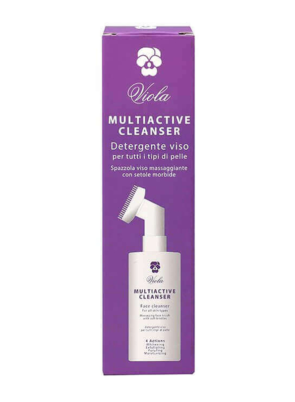 Viola Multiactive Face Cleanser With Brush, 100ml