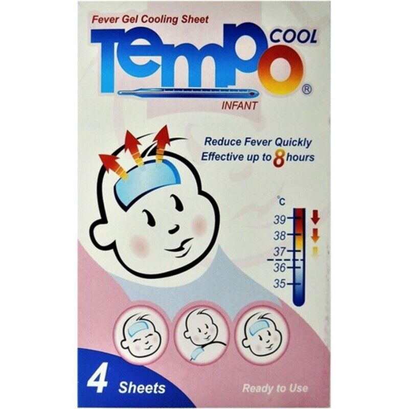 

Mascomid Tempo Cool Fever Cooling Sheets (Infant ) 4S