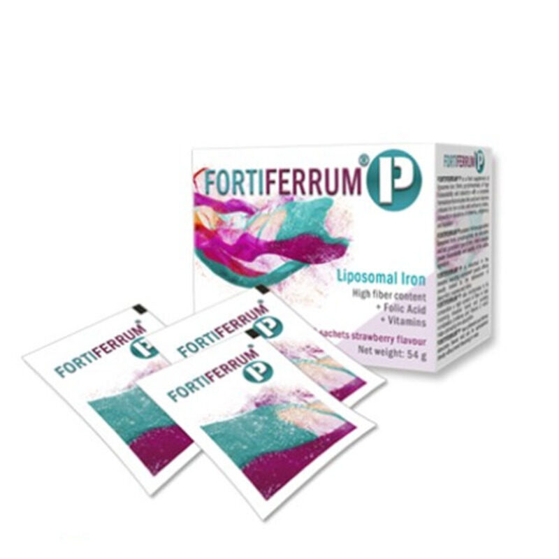 

Fortiferrum P Liposomal Iron Strawberry Sachets 30S