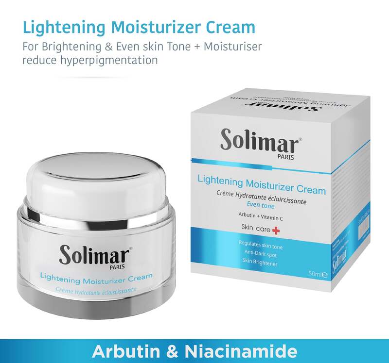 SOLIMAR PARIS LIGHTENING MOISTURIZER CREAM 50ML