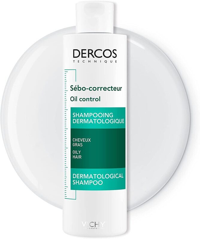 Vichy Dercos Shampoo for Oily Hair, 200ml