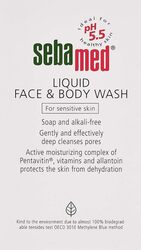Sebamed Liquid Face and Body Wash, 500ml
