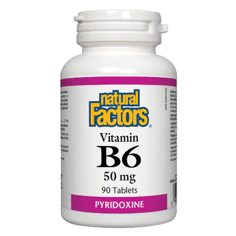 

Natural Factors Nf Vitamin B6 Pyridoxine 50 Mg Tab 90S