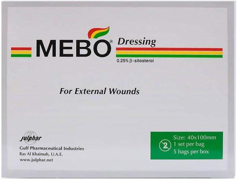 Mebo Wounds Dressing, 40 x 100mm