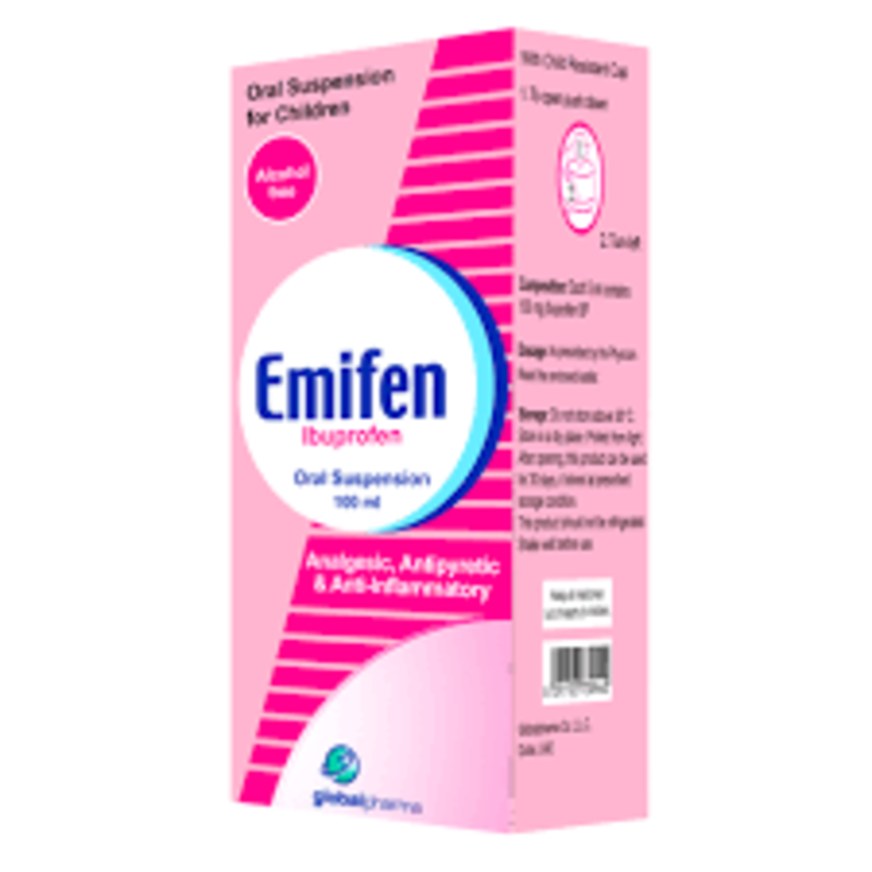 

Emifen 100Mg/5Ml Susp 100 Ml