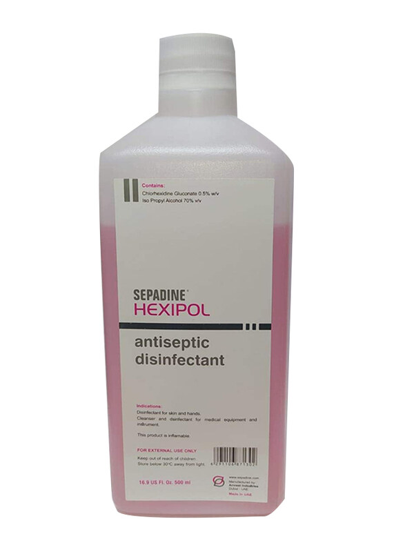 

Sepadine Hexipol Antiseptic Disinfectant, 500ml