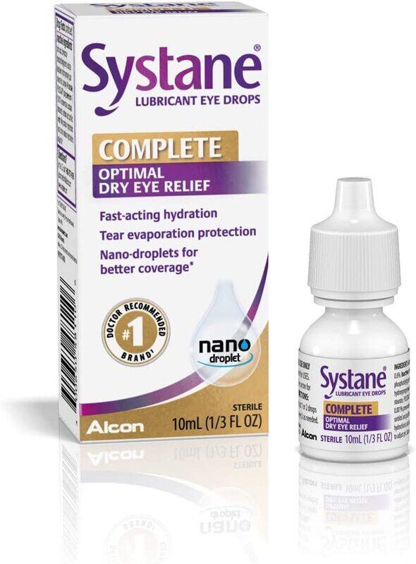 

Systane Complete Lubricant Eye Drops, 10ml