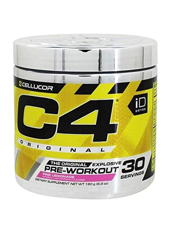 

Cellucor C4 Original Pre Workout Powder, 180g, Pink Lemonade