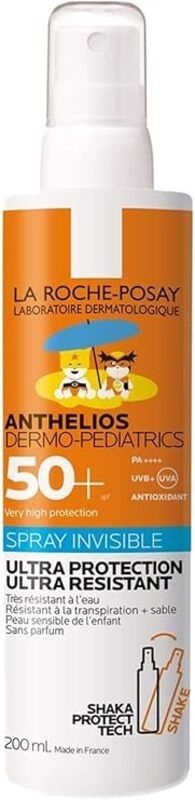 La Roche Posay Anthelios Spf 50+ Dermo Pediatric Invisible Spray 200 Ml