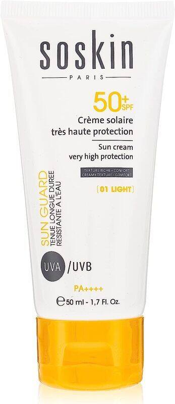 

Soskin Sun Cream Protection Spf 50+ 01 Light, 50ml