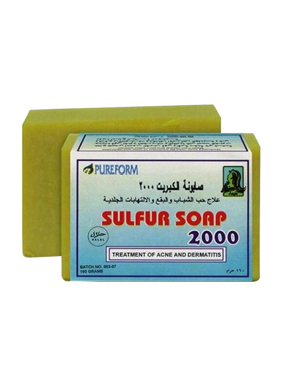 

Pureform Sulfur 2000 Body Soap, 160gm