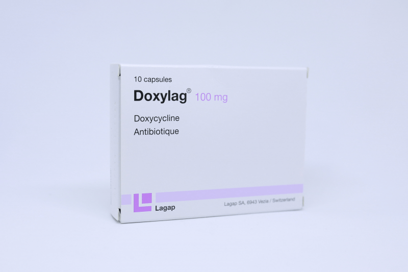 DOXYLAG 100MG CAP 500S