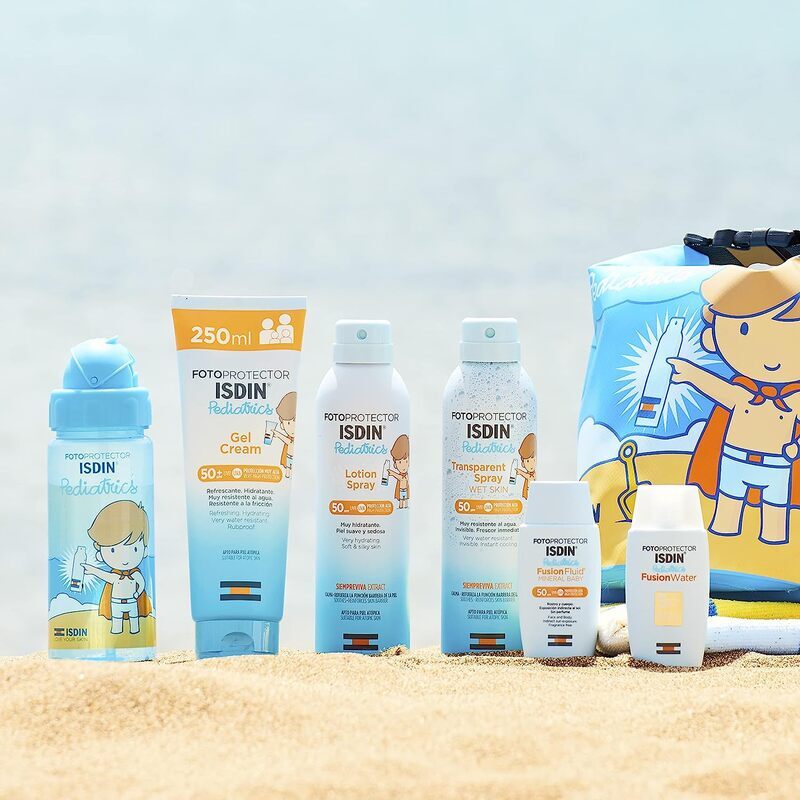 Isdin Wet Skin Pediatrics Sunscreen Transparent Spray, 250ml