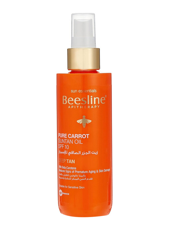 

Beesline Pure Carrot SPF10 Suntan Oil, 2 x 200ml