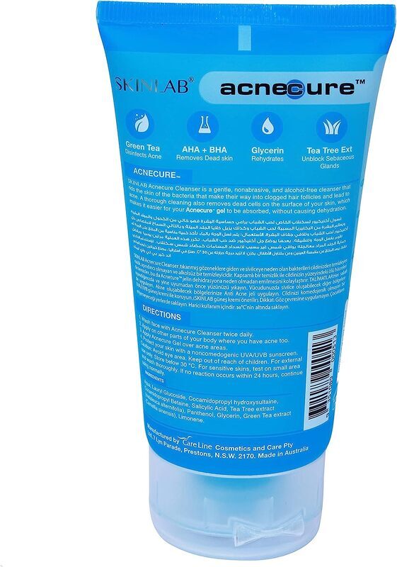 Skinlab Acnecure Facial Cleanser for Acne Prone Area, 100ml