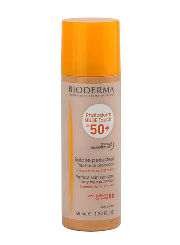 

Bioderma Photoderm Nude Touch SPF 50+ Golden Tint Sunscreen, 40ml