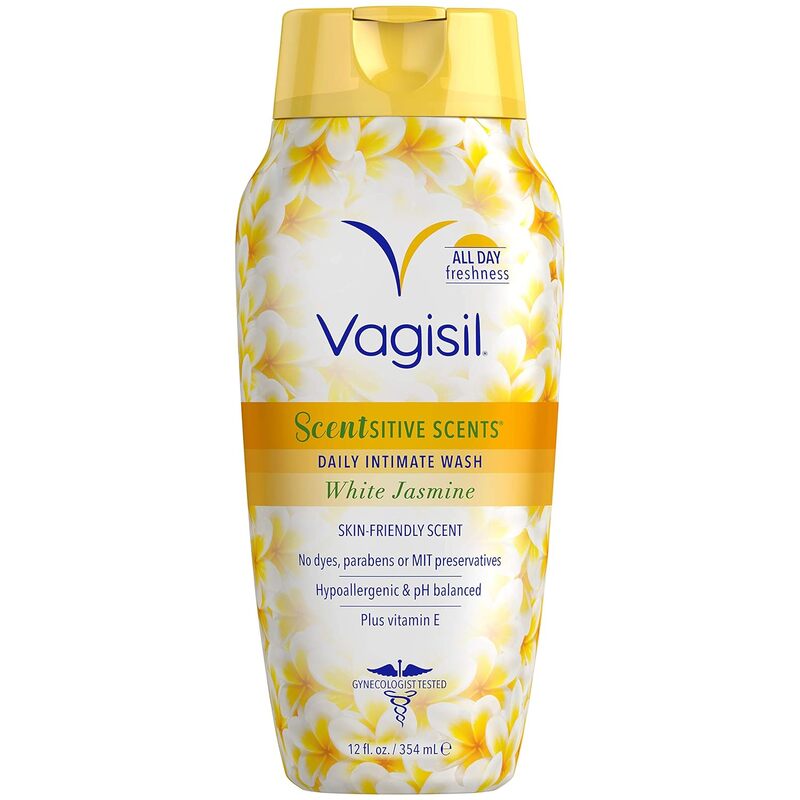 VAGISIL INTIMATE WASH WHITE JASMINE 354 ML