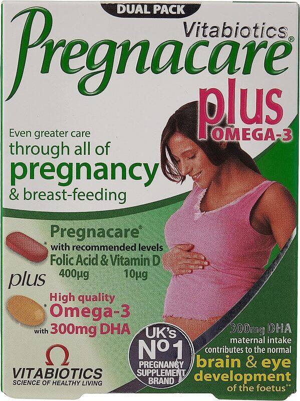 

Vitabiotics Pregnacare Plus Omega 3 Tablets, 56 Tablets