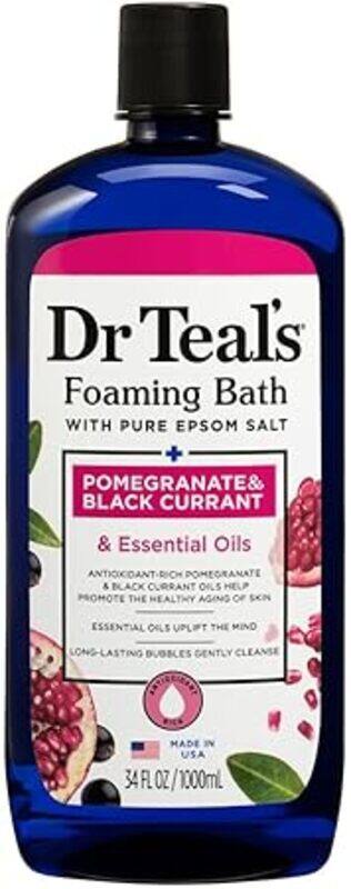 

Dr Teals Foaming Bath With Pure Epsom Salt Pomegranate & Black Currant 1000Ml