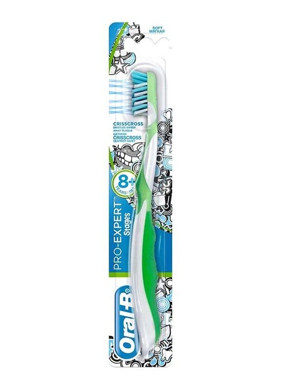 

Oral B Stage 4 Toothbrush for Children 8 Years Old & Up, 1 Piece