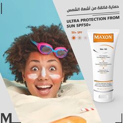 Max-On Max 100 Sun Protection Light Tinted Cream, 50ml