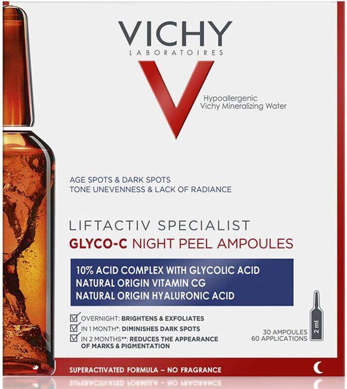 

Vichy Liftactiv Specialist Glyco-C Night Peel Ampoules, 30 x 2ml