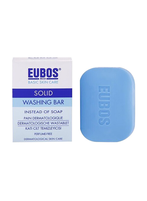 

Eubos Solid Washing Unisex Bar Soap, 125gm, Blue