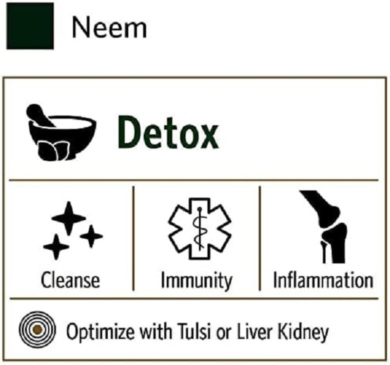 Organic India Neem Herbal Supplement, 90 Capsules
