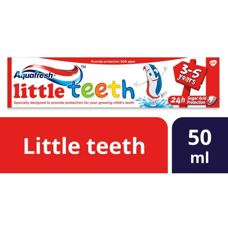 Aqua Fresh T/Paste Little Teeth 50 Ml Child