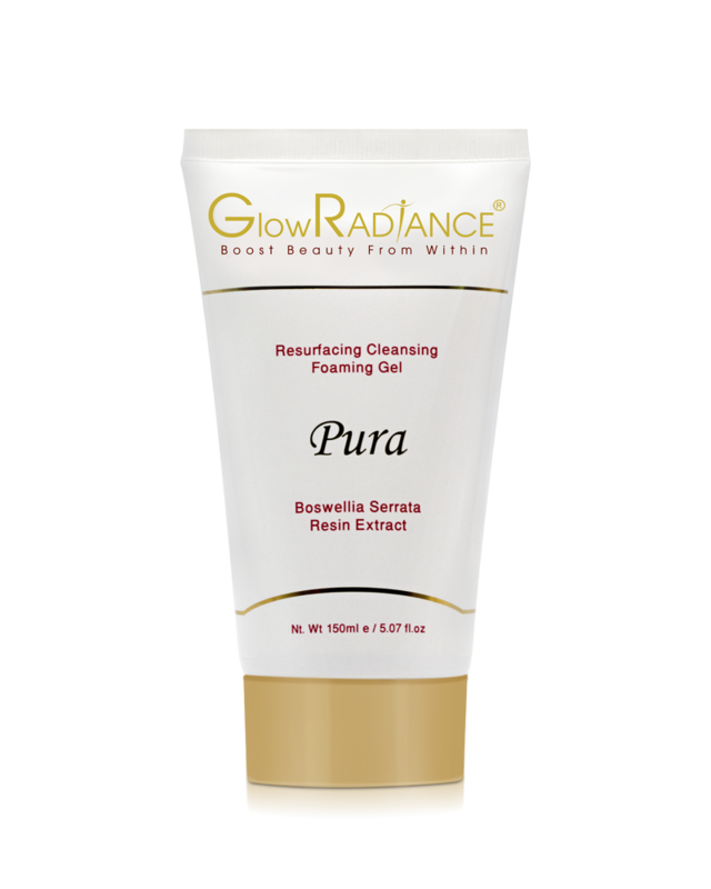 Glow Radiance Pura Cleansing Foaming Gel + Pura Roll On Acne Solution