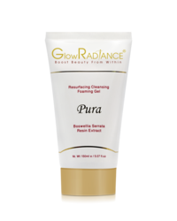 Glow Radiance Pura Cleansing Foaming Gel + Pura Roll On Acne Solution