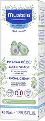 Mustela Hydra Bebe Facial Cream, 40ml