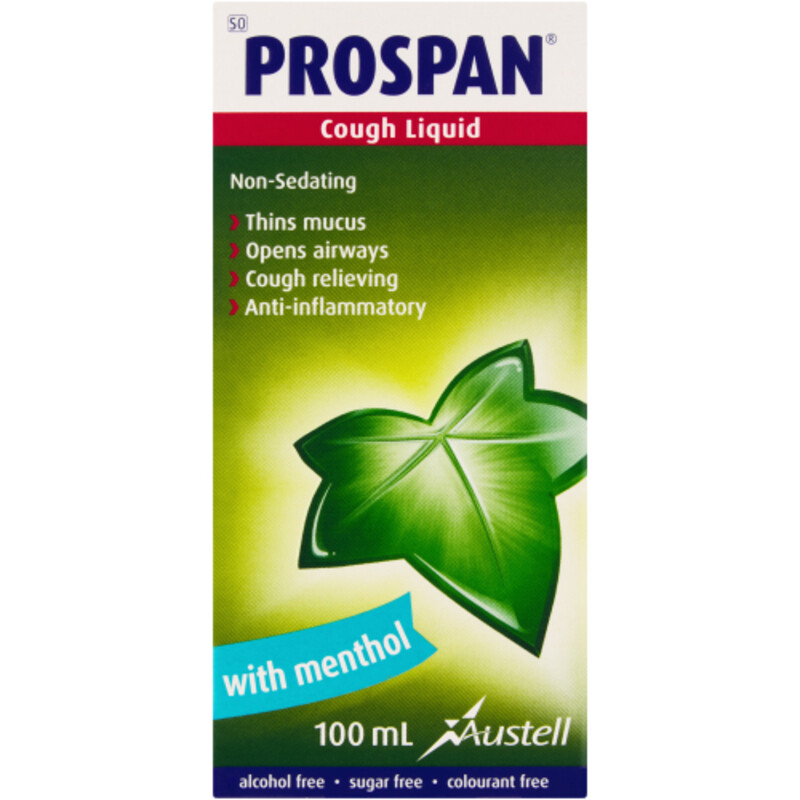 

Prospan Cough Liquid Menthol 100Ml