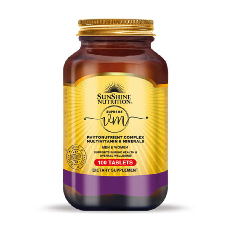 

NORDIC SUNSHINE Sunshine Nutrition Supreme Vm Phyto Multivitamin Tab 100S