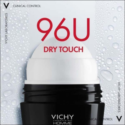 Vichy Homme Clinical Control Roll-on Deodorant, 50ml