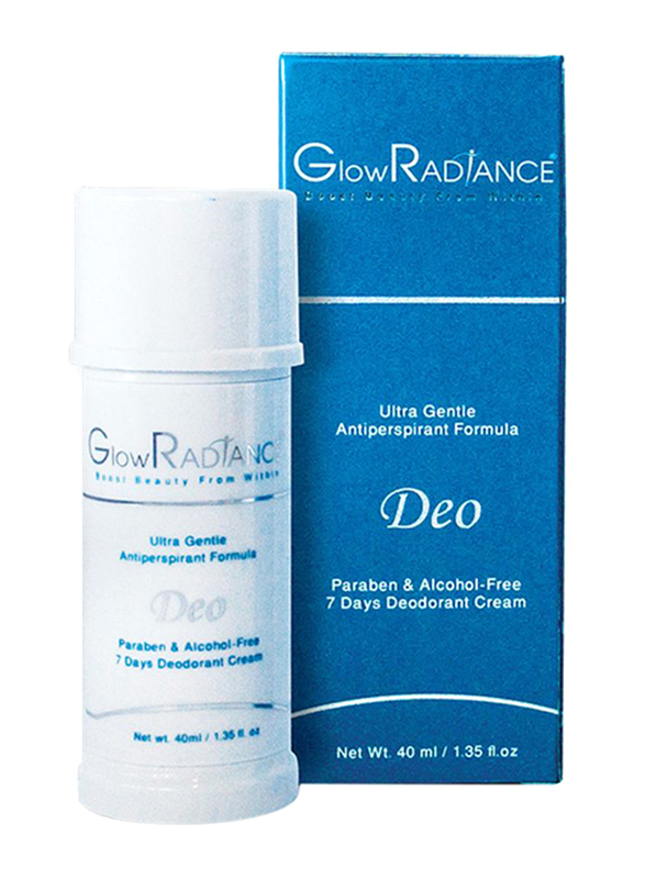 

Glow Radiance Deo Ultra Gentle Anti Perspirant Deodorant Cream, 40ml