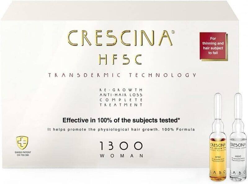 

Crescina Labo HFSC 100% Complete Treatment 1300 for Woman Eye Serums, 250g