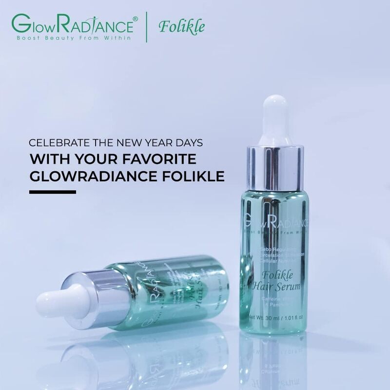 Glow Radiance Folikle Hair Serum, 30ml